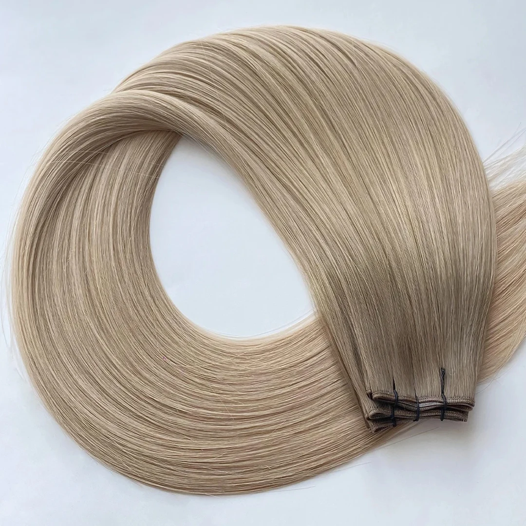 Burgundy Plum hair extension weft, shade #99J
